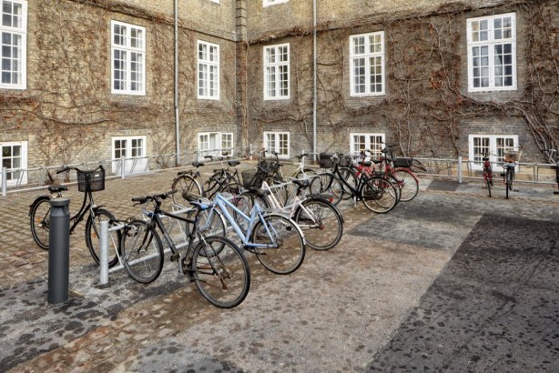 Kollegieboliger Sølvgade - Cykelparkeringen