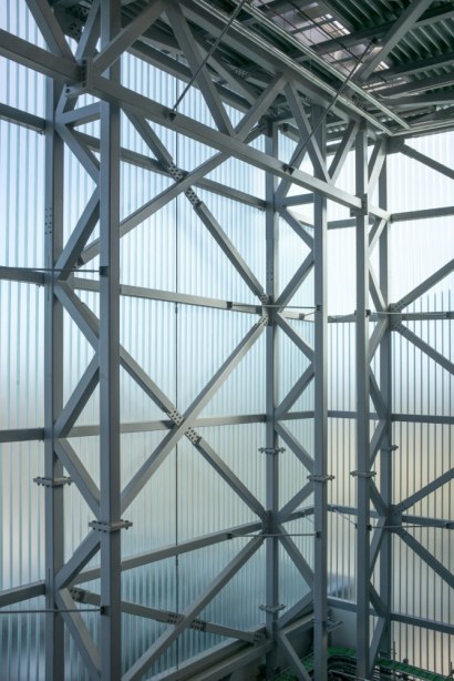 Kraftvarmeværk Lisbjerg - Glasfacaden