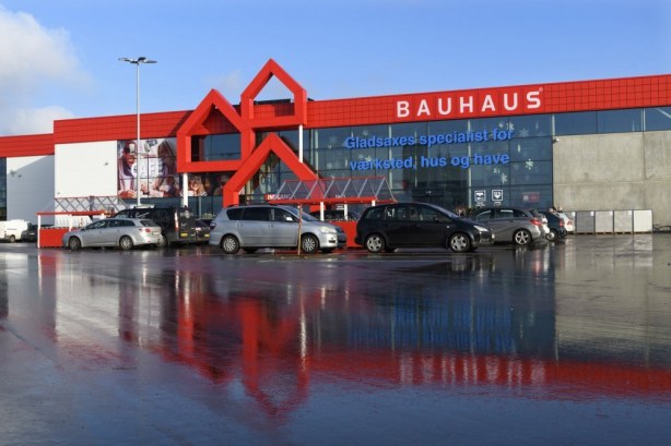 Bauhaus Gladsaxe - indgang