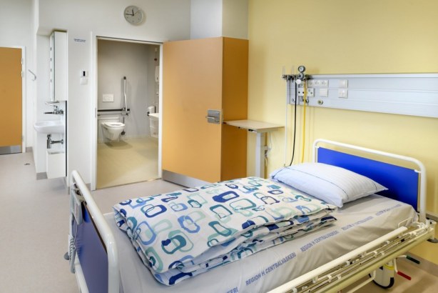 Rigshospitalets Nordfløj - sengestue